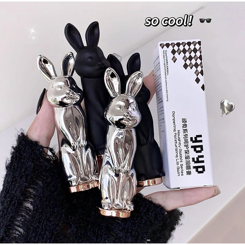 سلسلة أحمر الشفاه المشاغب من سلسلة أرنب العناية بالترطيب وأحمر الشفاه المضاد للتكسير وإزالة خطوط الشفاه الضعيفة والفتيلة