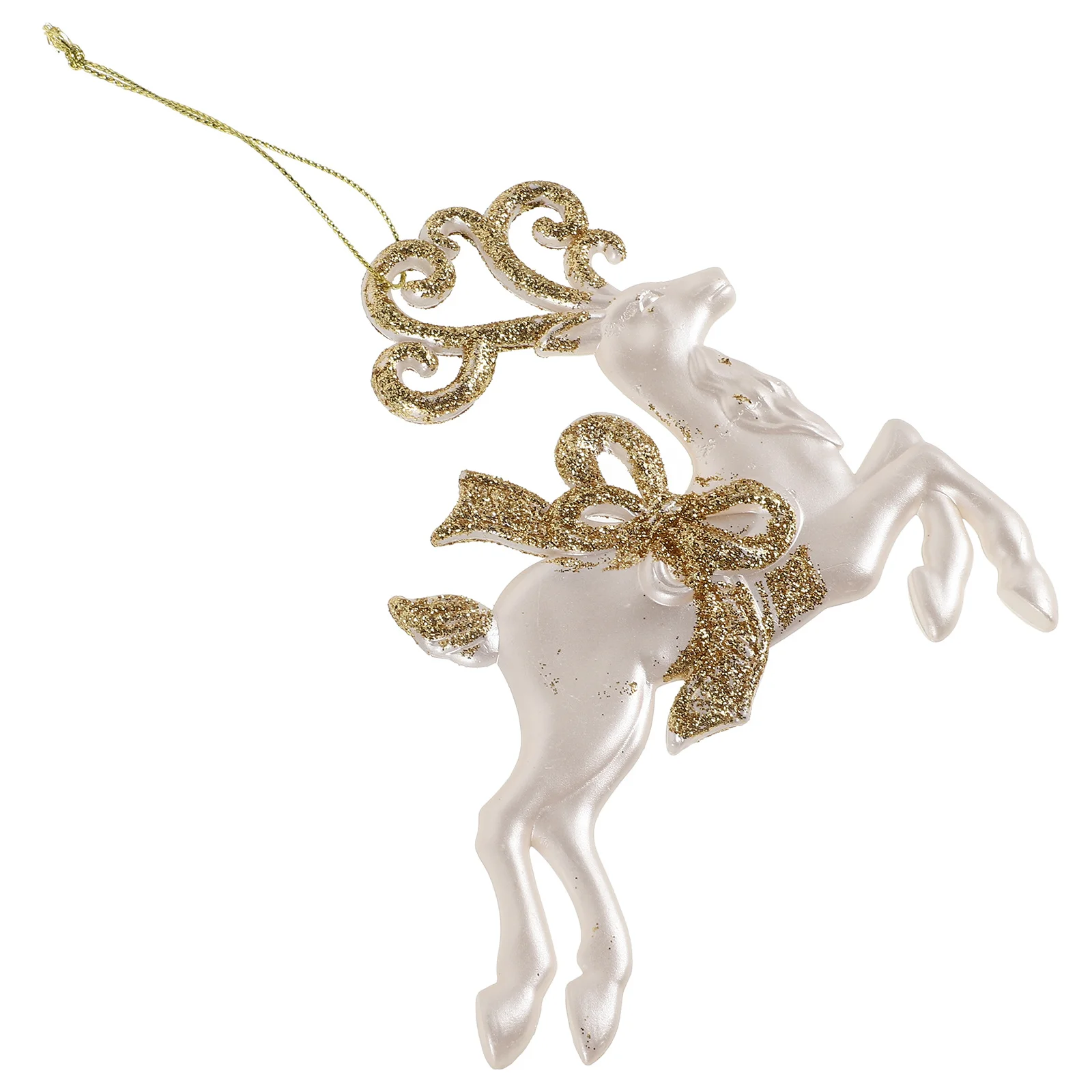 الحلي الرنة لشجرة عيد الميلاد التألق معلقة الغزلان ديكور عيد الميلاد عطلة حفلة داخلي في الهواء الطلق البريق رفع احتفالي