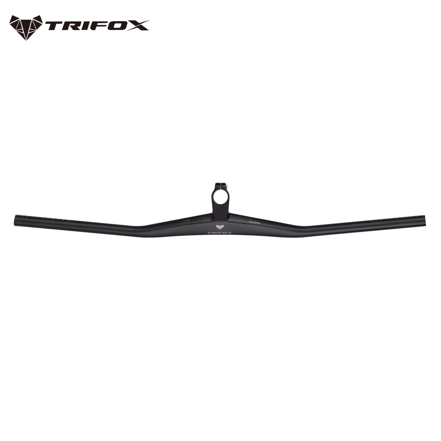 

TRIFOX Newest Mountain Bike Handlebar Carbon Fibre Black Matt Bicycle integrated MTB XC Downhill Handle Bar