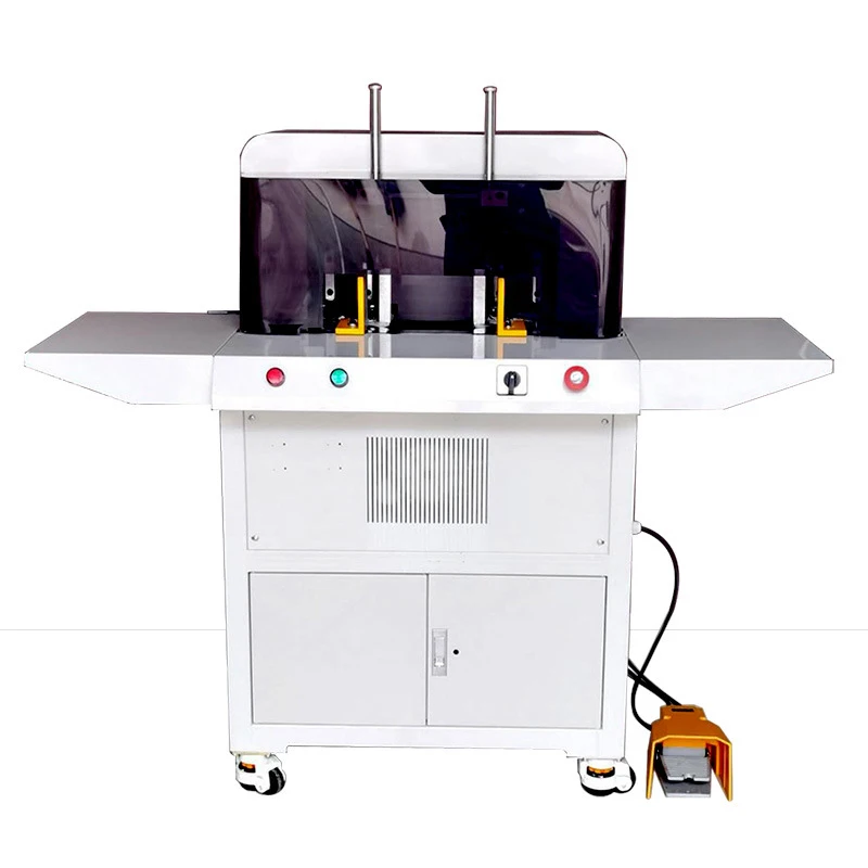 Electric double-head filleting machine R3-R13 business card cardboard cutting fillet multifunctional chamfering machine