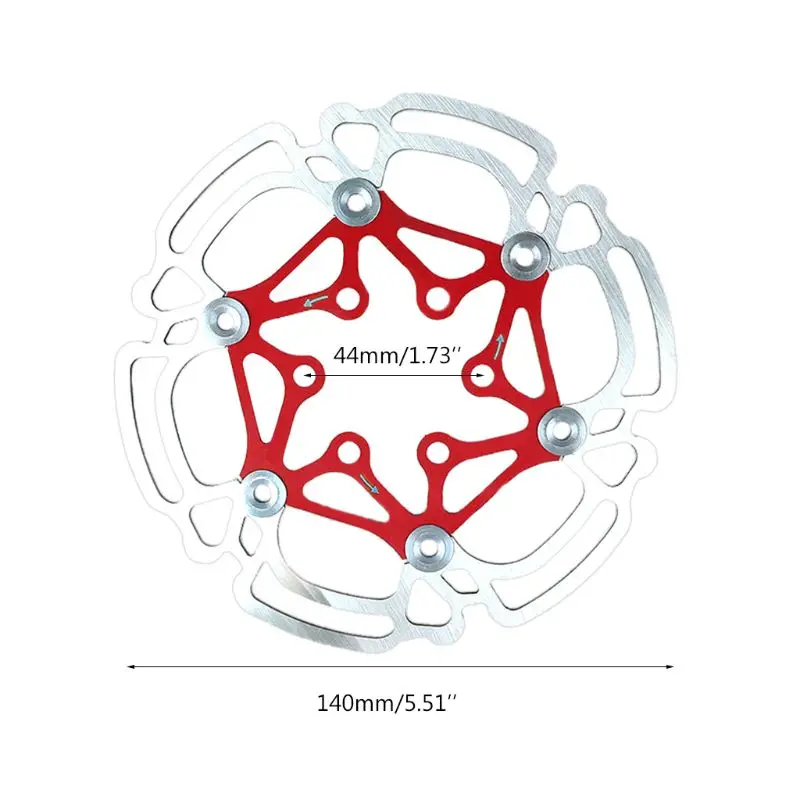 Bike Disc Brake Rotor with Brake Disc 140mm Mountain MTB Cycling Type Floating Brake Disc Brake TOP quality