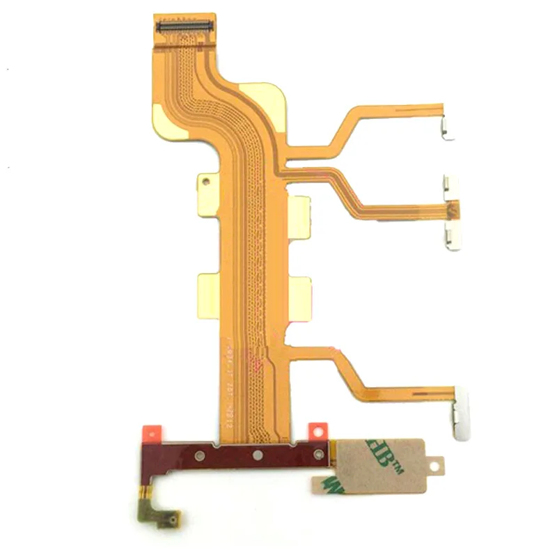 Power button Flex Cable For Sony xperia T2 Ultra xm50h D5303 D5306 Volume Button Flex cable + Microphone Flex cable replacement