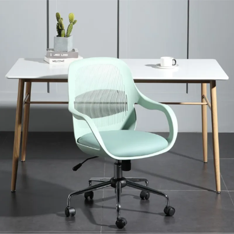 Kanbani Nordic Net Red Light Luxury Rotatable Lift Chair Office Furniture Simple Design  For Workstation Freeshipping