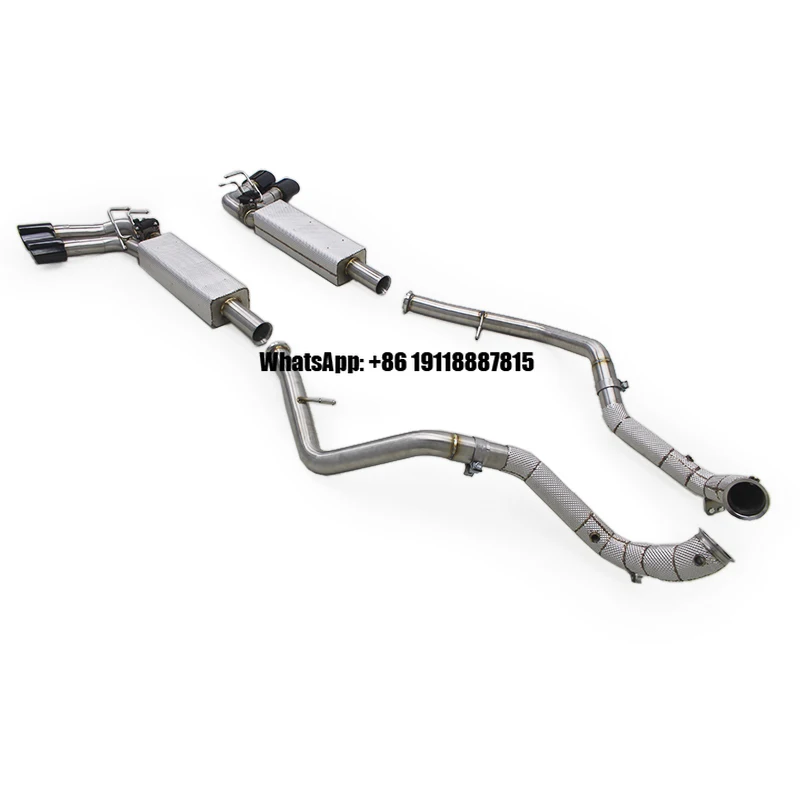 

Полная выхлопная система OBM SUS304 (Catback, Downpipe) для Mercedes-Benz G500/G550 W464 4.0T 2018-2020, глушитель