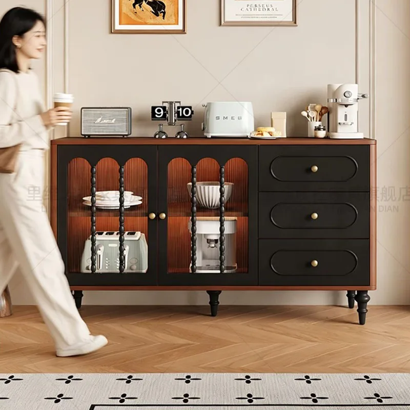 Drawers Sideboards Living Room Cabinets Storage Organizerdisplay Living Room Cabinets Wood Coffee Gabinete Trendy Furniture