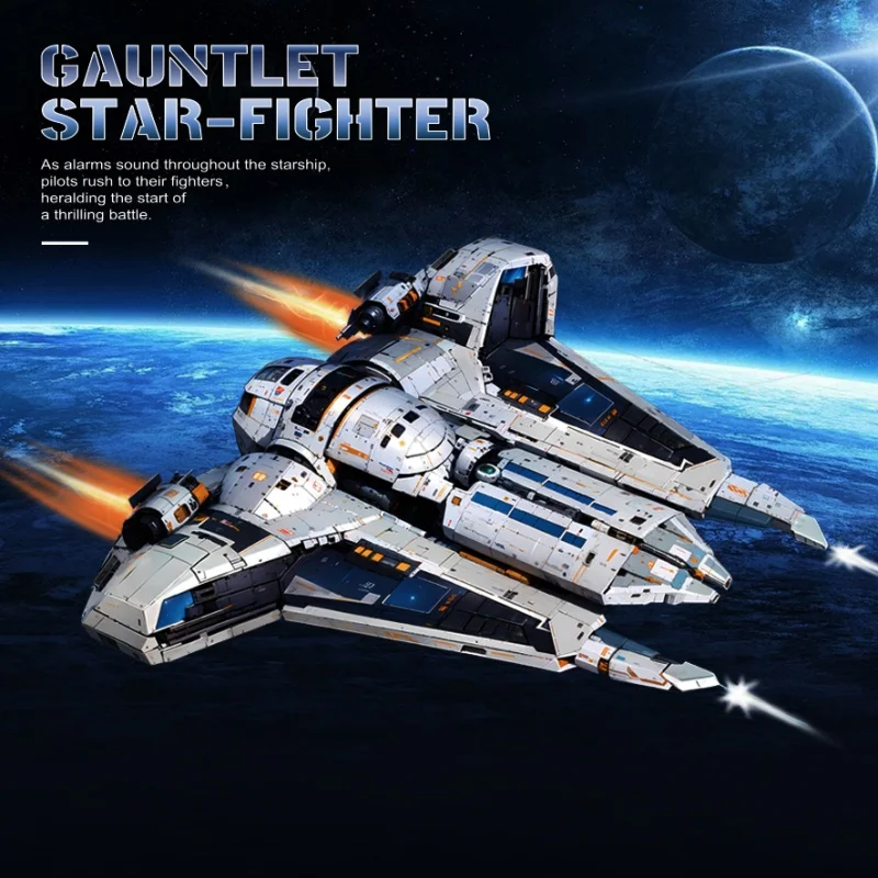 MOC-188327 2948PCS Fighter Transport Vehicle Assembly Building Blocks Model Boys Puzzle Education Birthday Christmas Toy Gifts