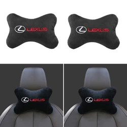 For Lexus Fsport GX470 RX330 IS250 LX570 LX600 Ct200h RX350 ES350 Car Seat Neck Pillow Lumbar Back Support Auto Headrest Cushion