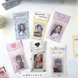 韓国のコインかわいい漫画カードヘッドカードバックップバッグセット、kpopgirlスター、3 