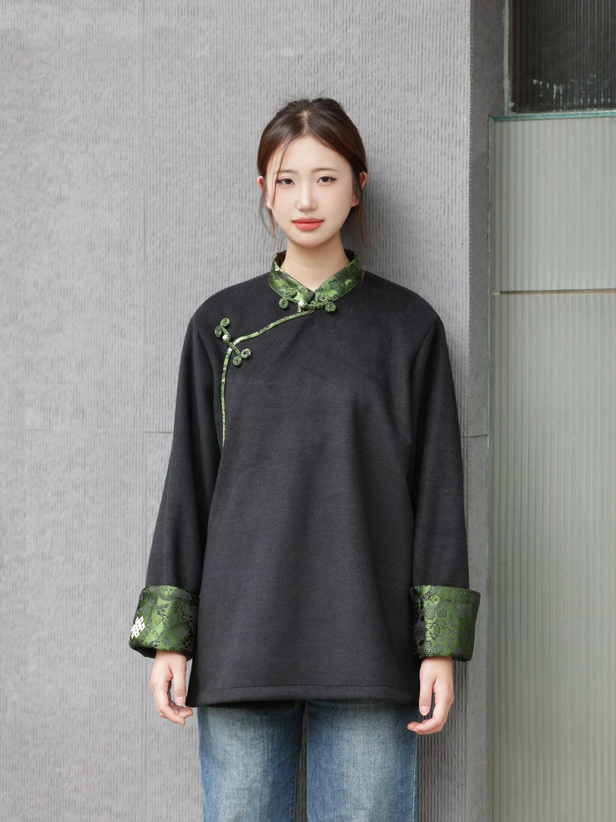 gilet-tibetain-en-velours-pour-femmes-col-montant-boutonne-long-coupe-ample-vetements-de-printemps-et-d'automne