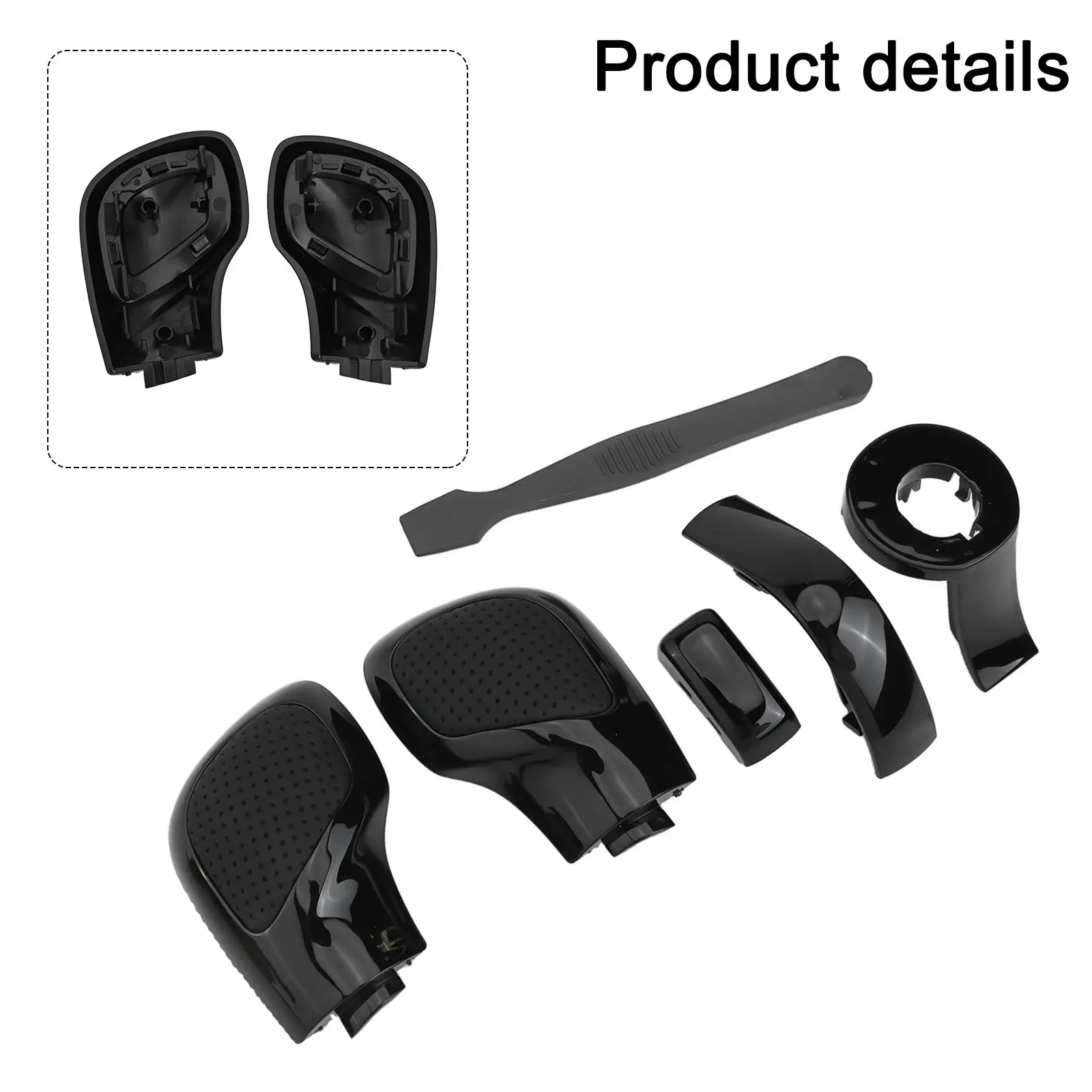 Custom Fit Shift Knob Gear Side Cover for Golf 6 7 R For Passat B7 B8 For Jetta MK6 Protects Against Scratches and Dirt