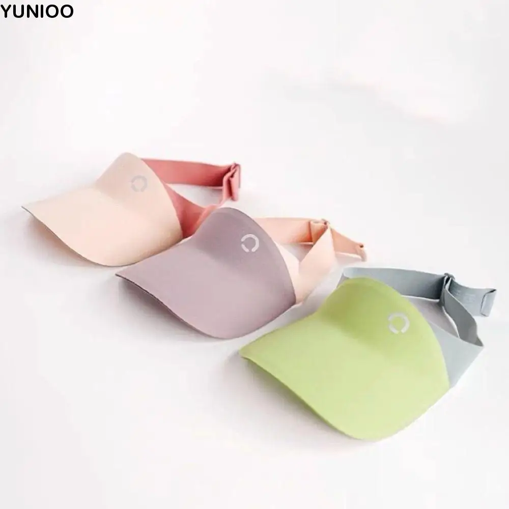 

Cute Korean Style Seamless Sun Hat Shading Hat Contrast Color Summer Kid Sunhat Anti-UV Sun Hat Children's Empty Top Cap Kid