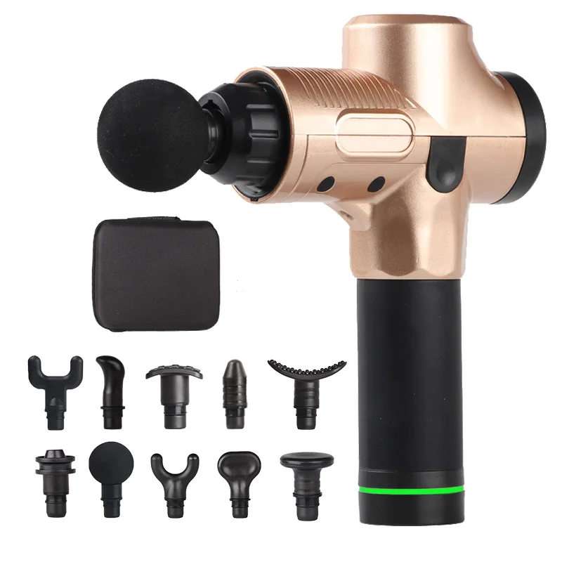 

Smart Library Chinese Factory Handheld Electric Tissue Muscle Percussion Power Vibration Therapy Device Body Fascia Massage Gun