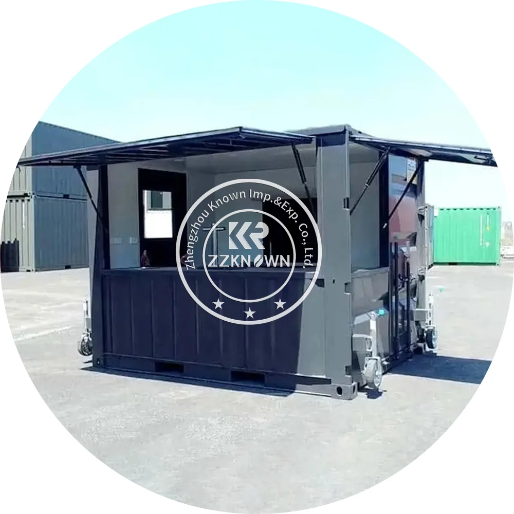 Customized Expandable Convenience Food Retail Coffee Shipping Container Bar Coffee Truck Shop Store