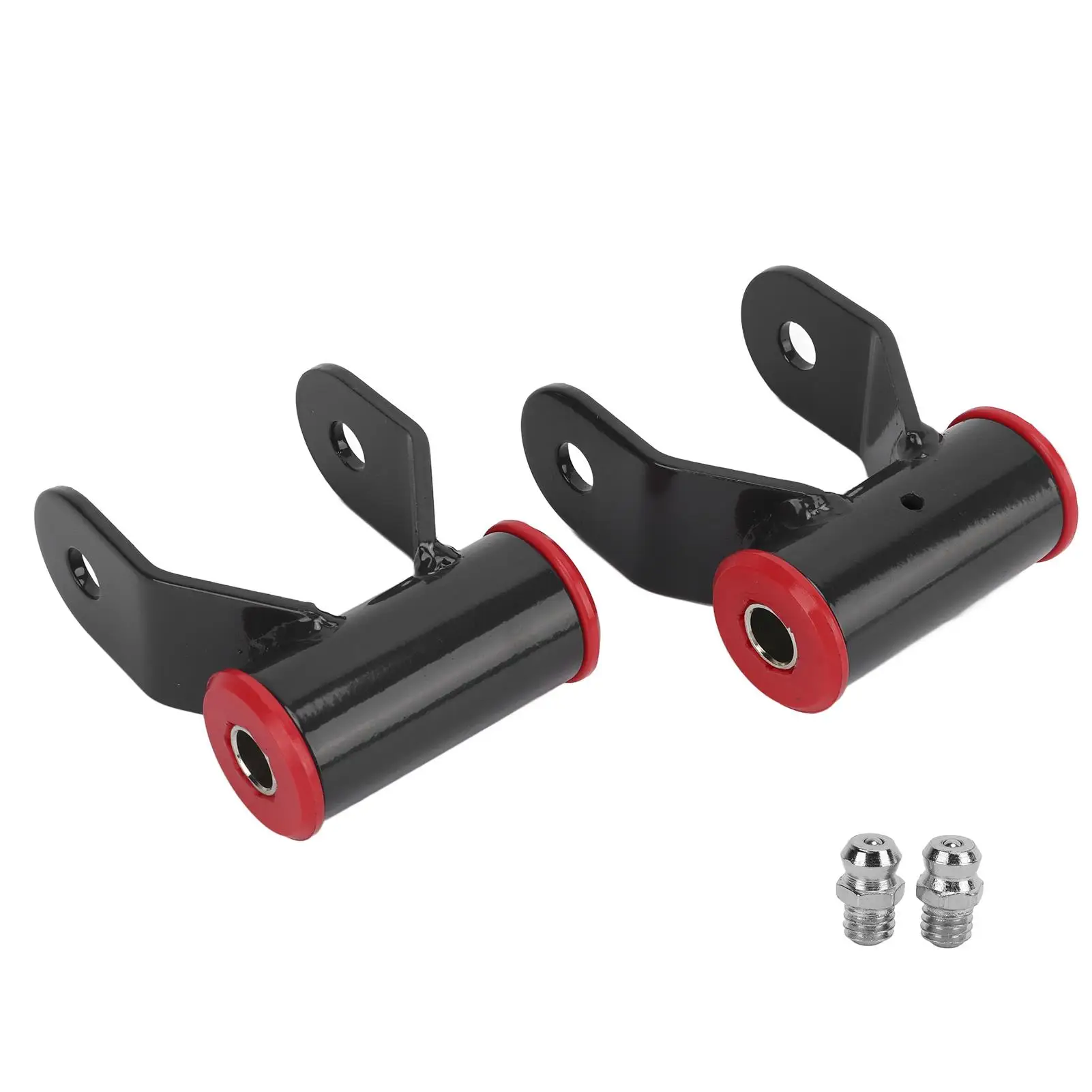 

2PCS 2in Drop Rear Shackle Leveling Kit 412120 for Dodge Ram 1500 2WD 2002 2003 2004 2005 2006 2007 2008 Steel