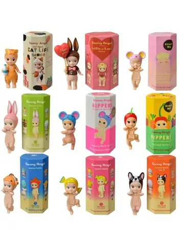 Angel Series figure Animal Series New Animal Marine Fruit Sweets Dreaming Vegetable Series 1PCS 2PCS 4PCS Blind Box Mystery Box
