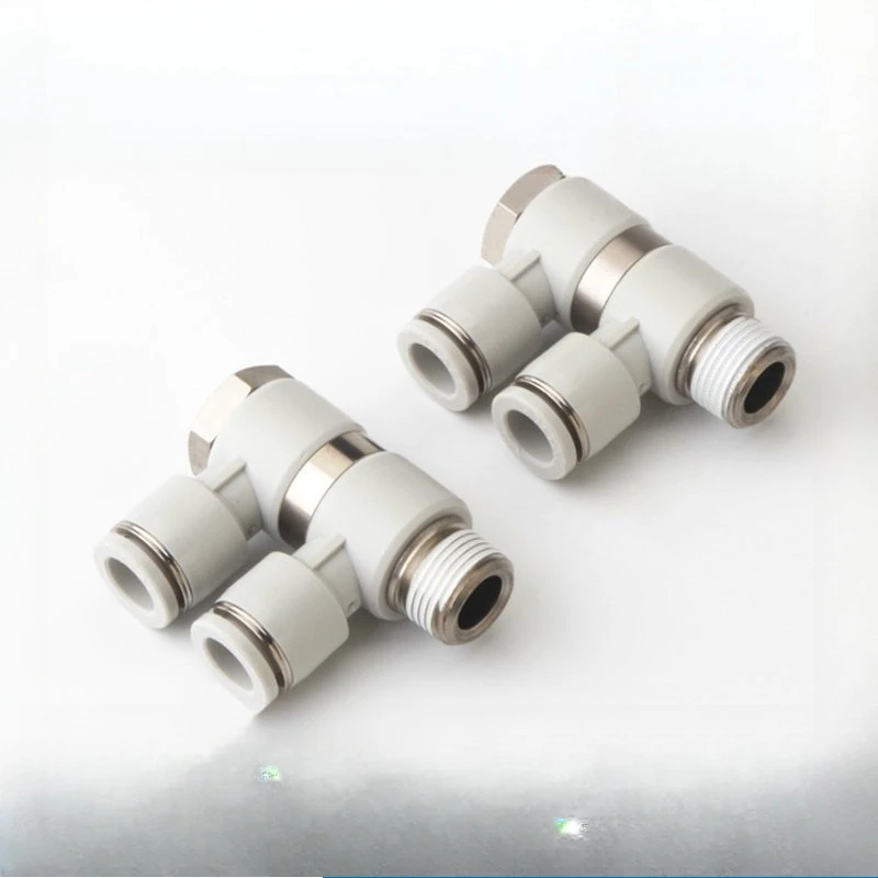 Parts are suitable for original Airtec pneumatic rotary tee quick connector PHW4/6/8/10/12-01/02/03/04 quick plug