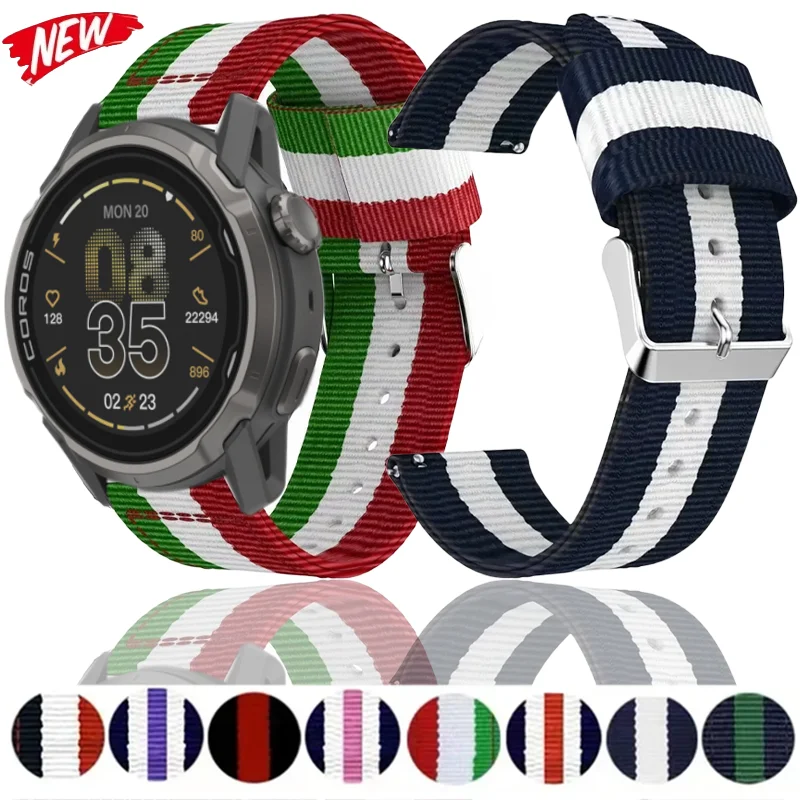 22Mm Canvas Nylon S… - image