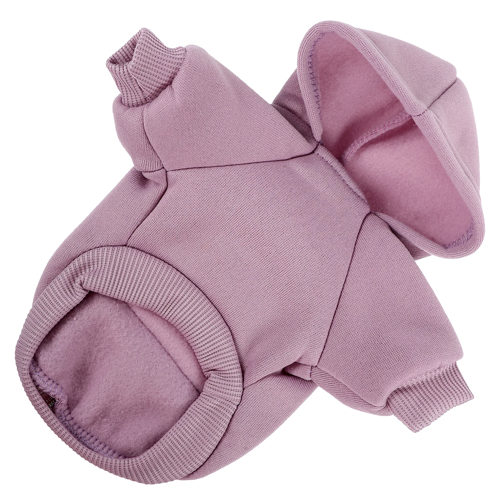 

Hoodie Clothes Windproof Costume Warmth Keep Small Dog Coat Sweaters Jackets Cotton Purple XS Dog Sweatshirt Pet Wear