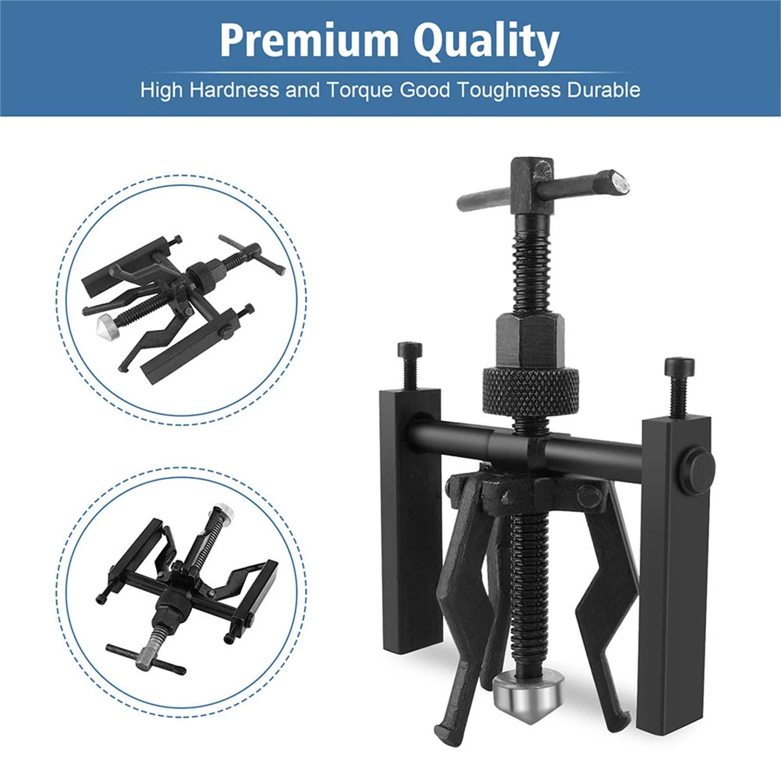 

Jaw Gear Extractor Inner Bearing Puller 3 Jaw Inner Bearing Puller Gear Extractor Heavy Duty Automotive Machine Top Sell