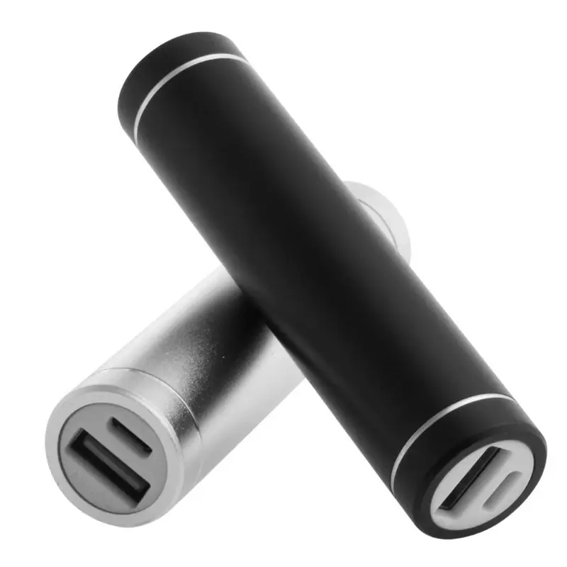 Kotak Penyimpanan Kit DIY Power Bank Logam Gratis Setelan Pengelasan 1X Baterai 18650 5V 1A Pengisi Daya Eksternal USB Ponsel Pintar