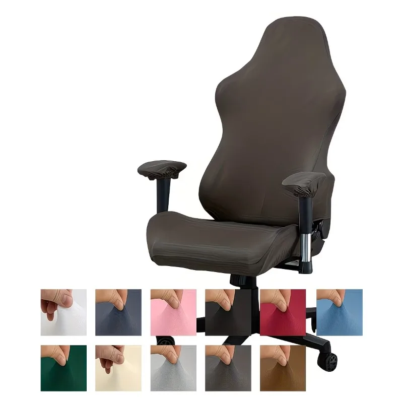 Universal Gaming Chair Cover Fashion Stretchable Design for Office Home Seat Protection Upgrades Look and Prevents Wear