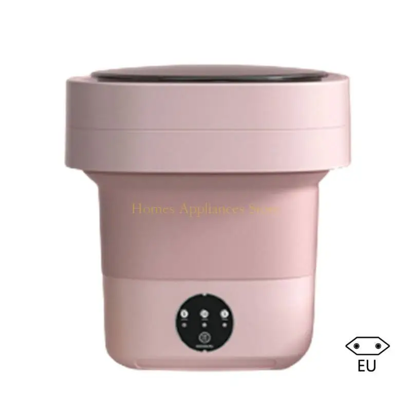 D0AB เครื่องซักผ้าแบบพับได้เครื่องซักผ้าเครื่องซักผ้าถุงเท้าพิเศษแบบพกพา