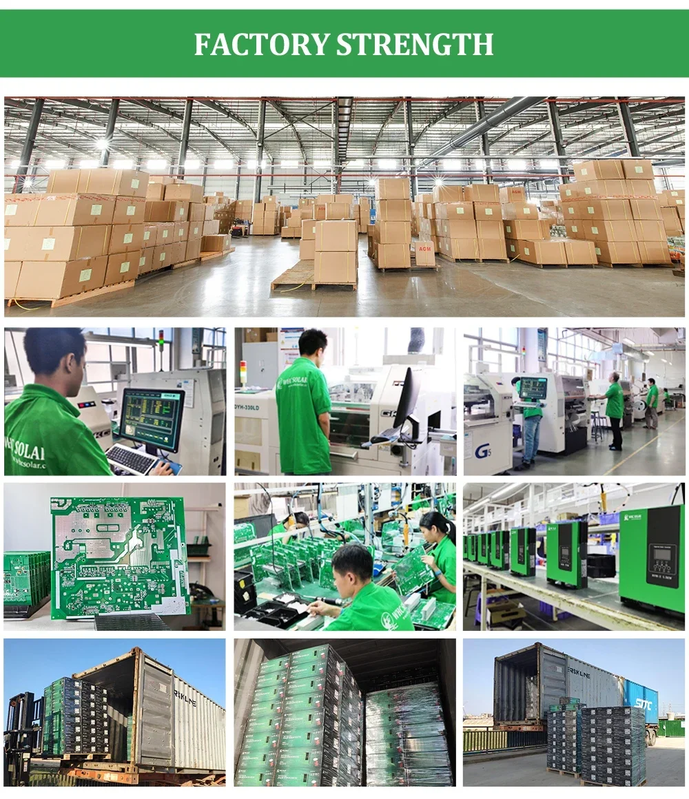 Inversor solar híbrido de preço de atacado com controlador MPPT 3,5KW/5,5KW