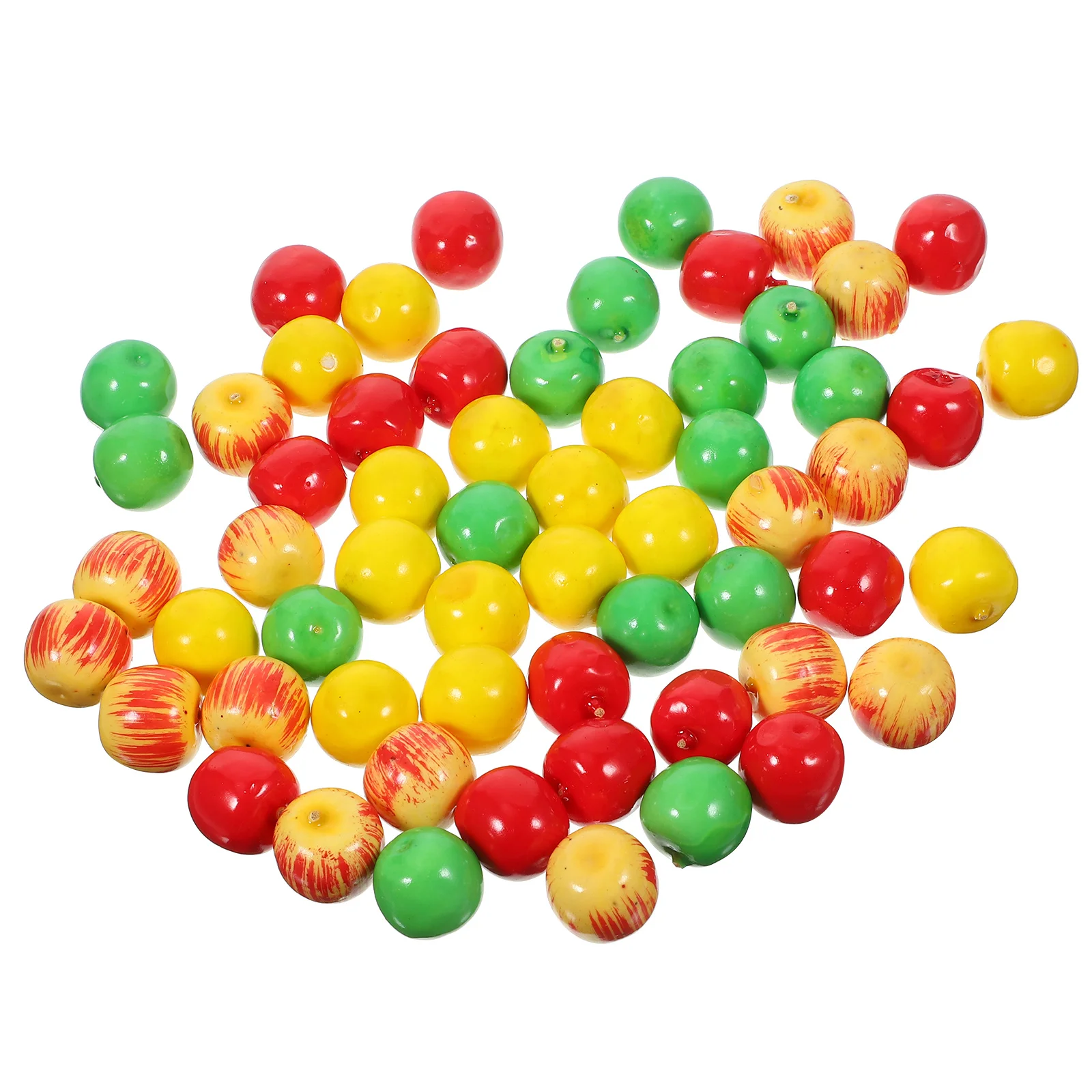 

60Pcs Lightweight Foam Mini Artificial Fruits Home Kitchen Party Decorative Adornment Artificial Ornament