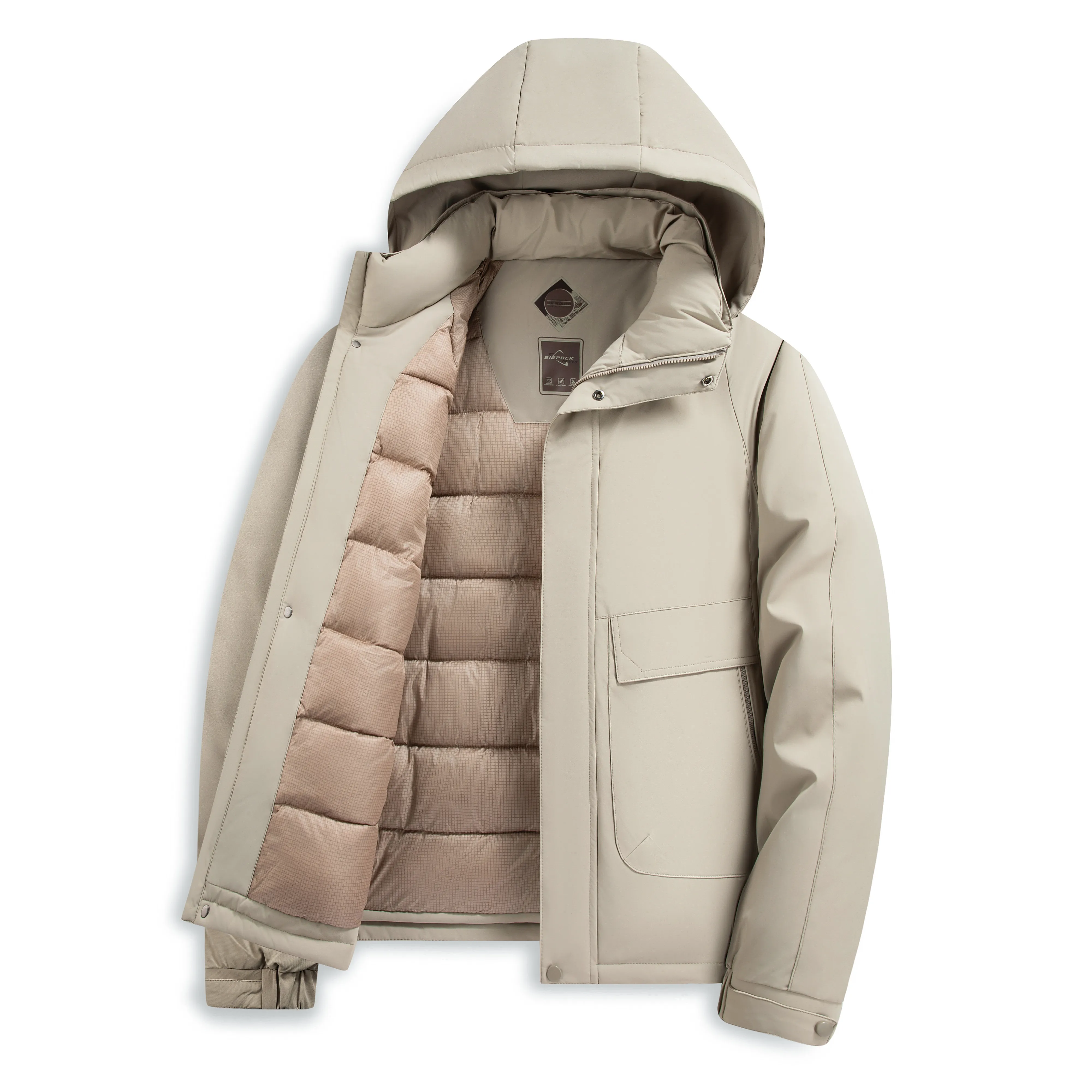 Winter coat Men's High Quality Fashion cotton padded jacket Comfortable Outdoor Windproof Warm Casual Thick jackets men Clothing
