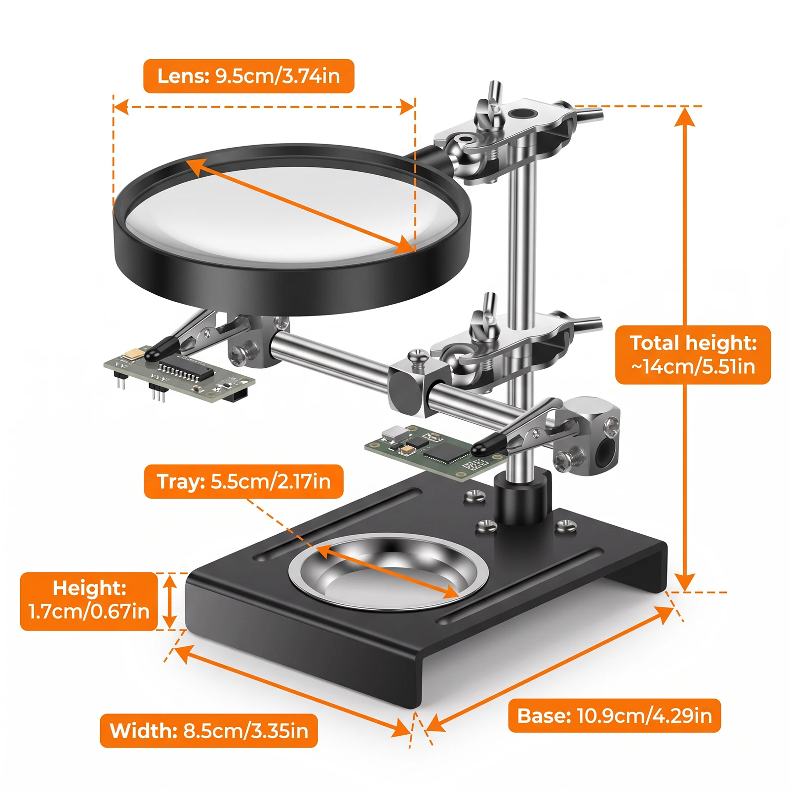 Soldeerhulpstukken met 3x verg - Diy Soldering Station No Electronics recensie en prijs