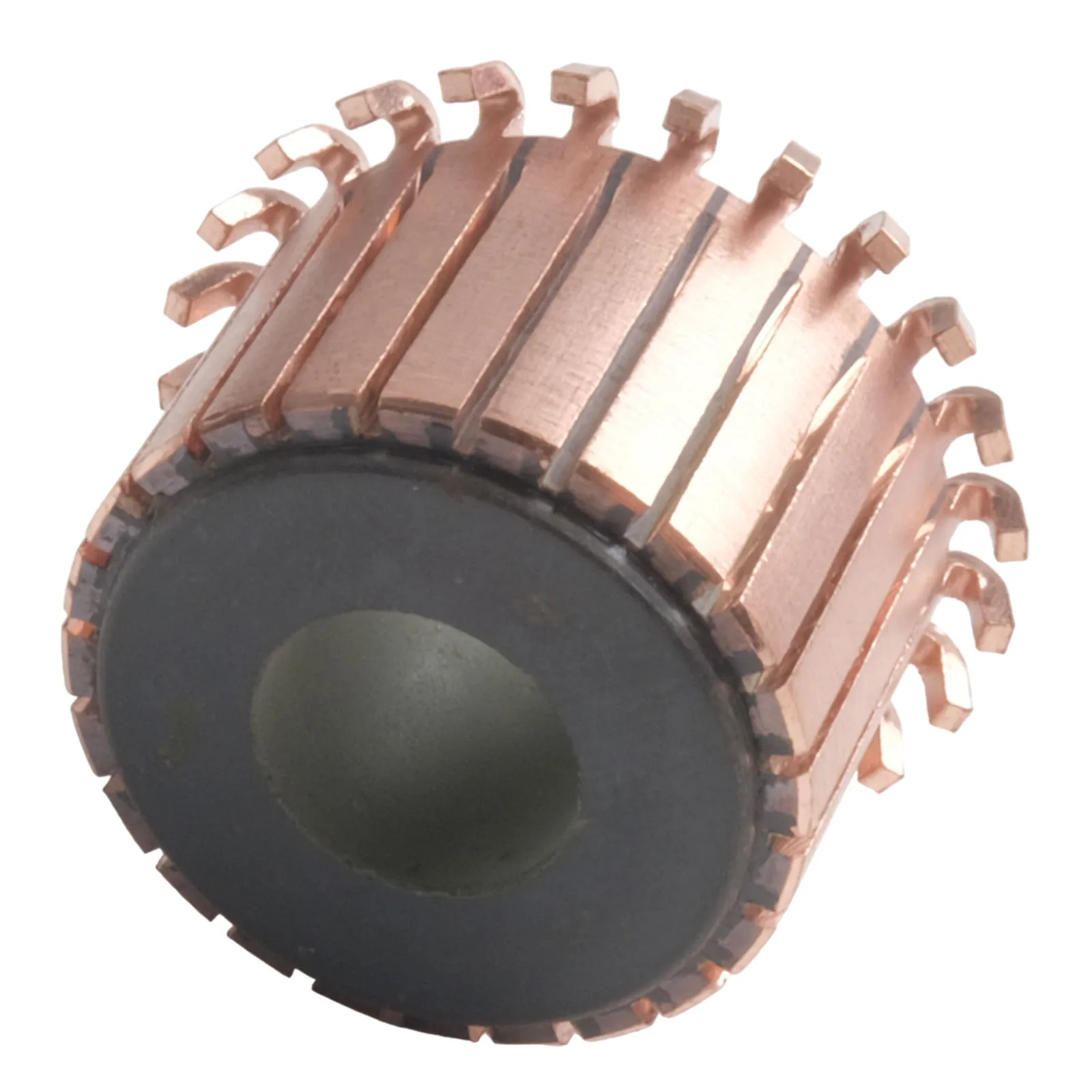 For Electrical Motors Electric Motor Accessory 24P Teeth Commutator Electric Motor Maintenance Wear-Resistant Copper