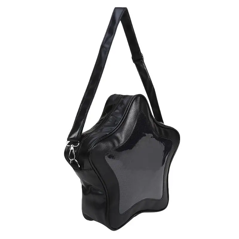 Süße Kawaii Ita Tasche Original Anime Fünfzackiger Stern Zweidimensionale Umhängetasche Street Fashion Ulzzang Schulter für Mädchen – Detail 31