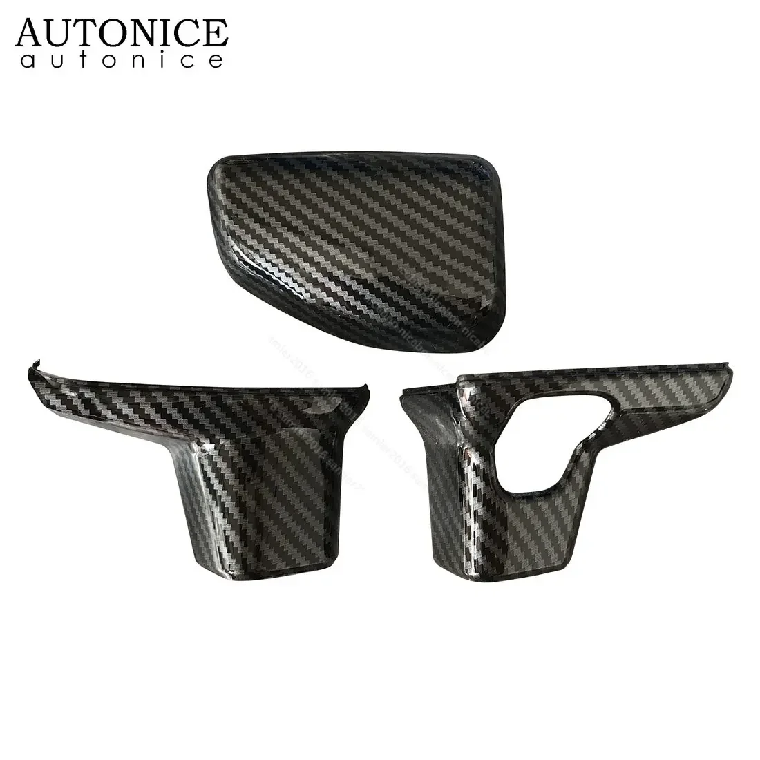 Carbon Fiber Color Interior Gear Shift Knob Cover Fit for Hyundai Santa Cruz /Tucson/Elantra/creta 2021 2022 2023