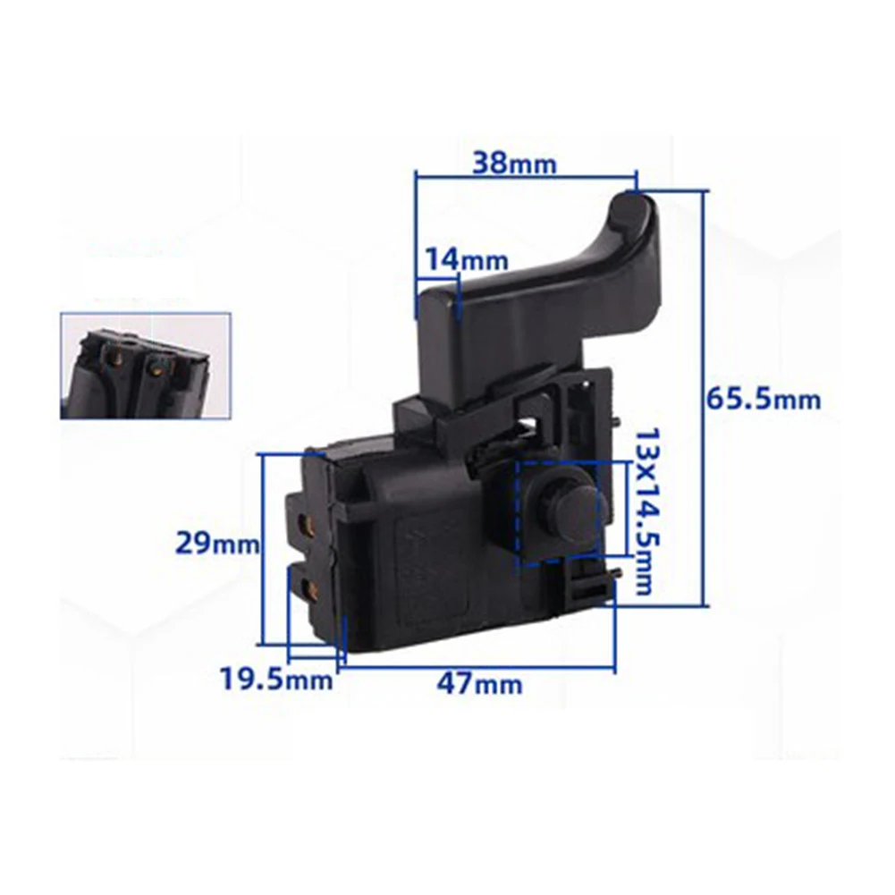 High Performance Electric Hammer Drill Speed Control Switch Compatible with For Bosch GBH2 20SE GBH2 24DSR/DSE