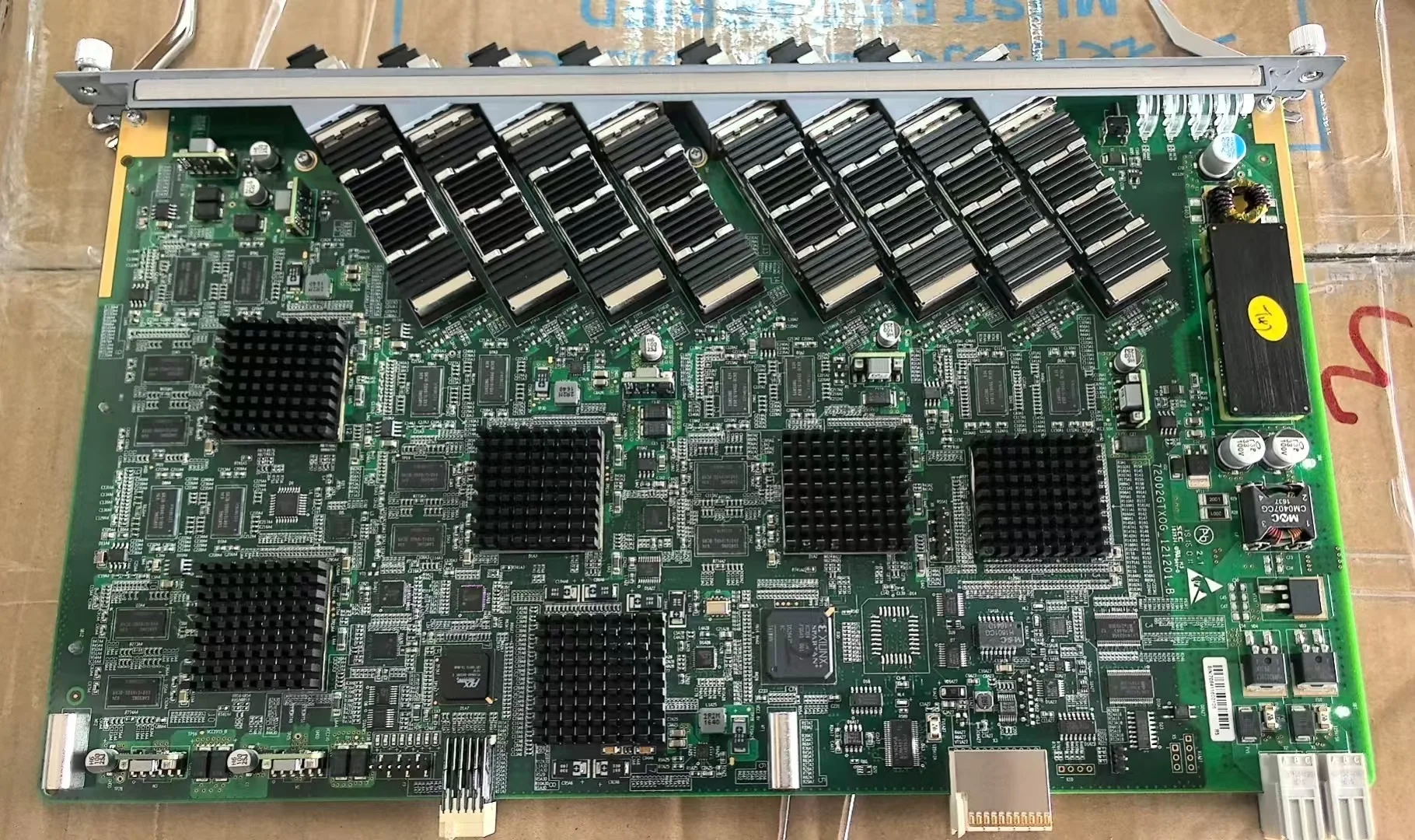 Original GTXO 10G GPON 8Port XG-PON Board With N1 SFP Module Compatible with C300 C320 Firmware Version OLT GTXO