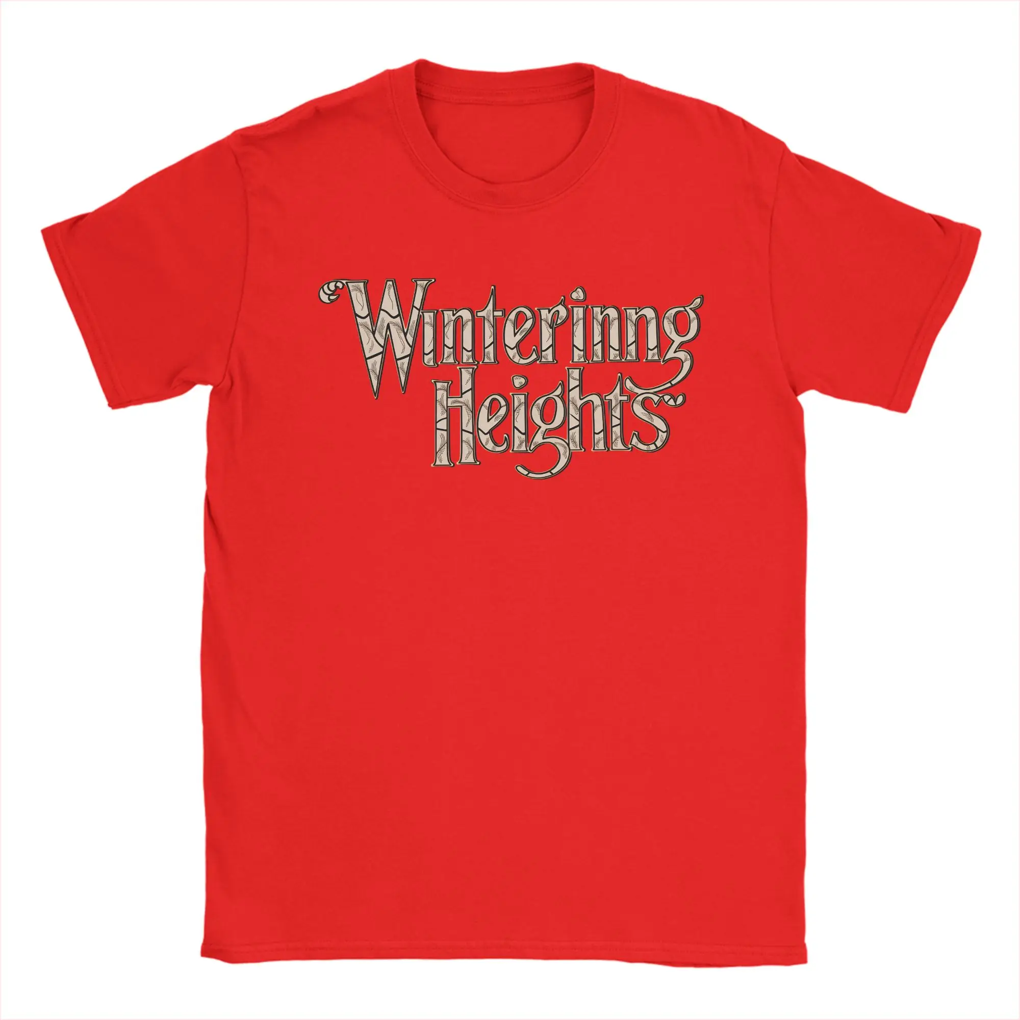 Vintage TShirt Summer Wuthering Heights Movie Trendy Cool T Shirts  Cotton Tshirt for Men Y2K Basic Design Short Sleeve Top Tees