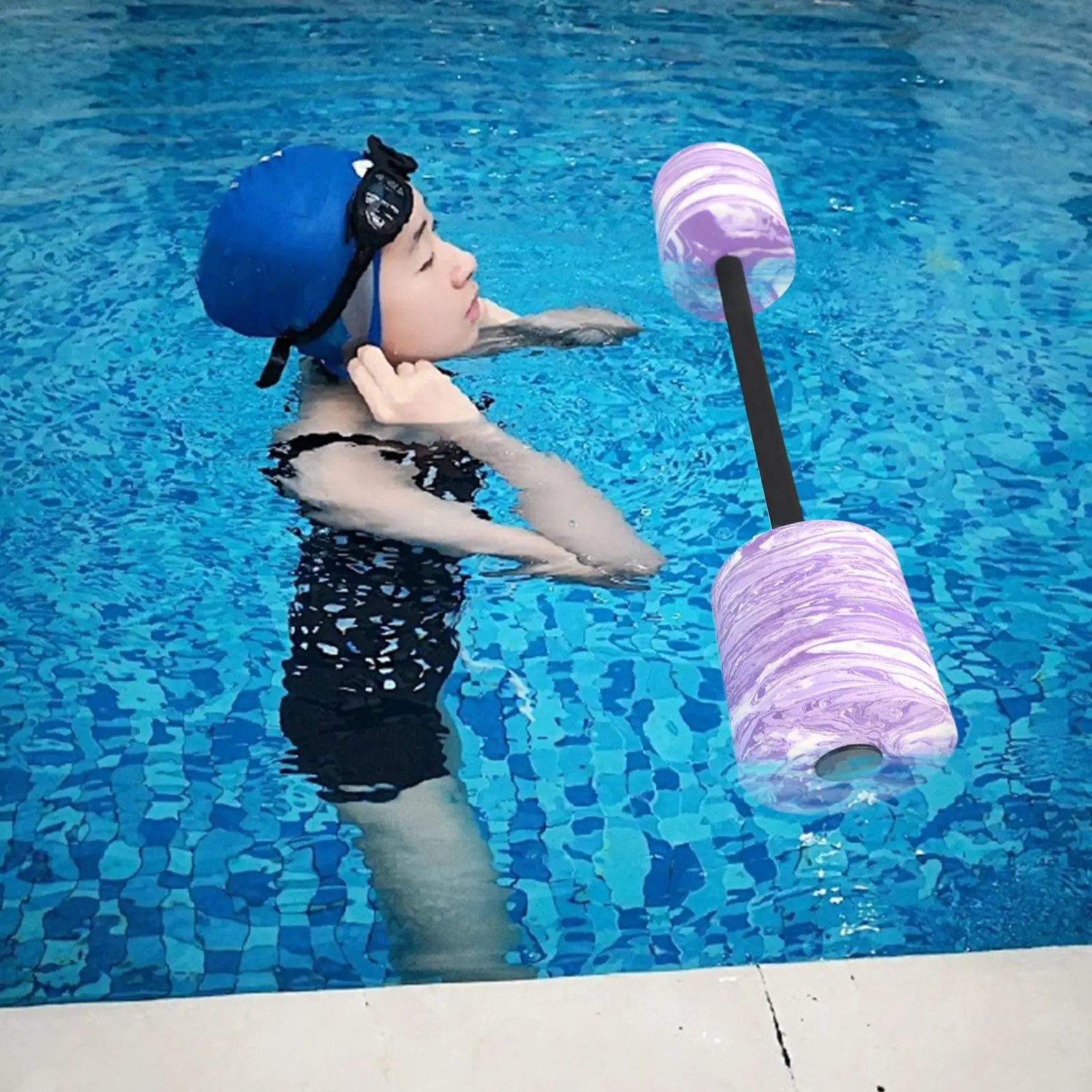 

Water Dumbbells Workout Barbells Lightweight Swimming Water Aerobics Workouts Dumbbell Weights Pool Exercise For Yoga Fitness