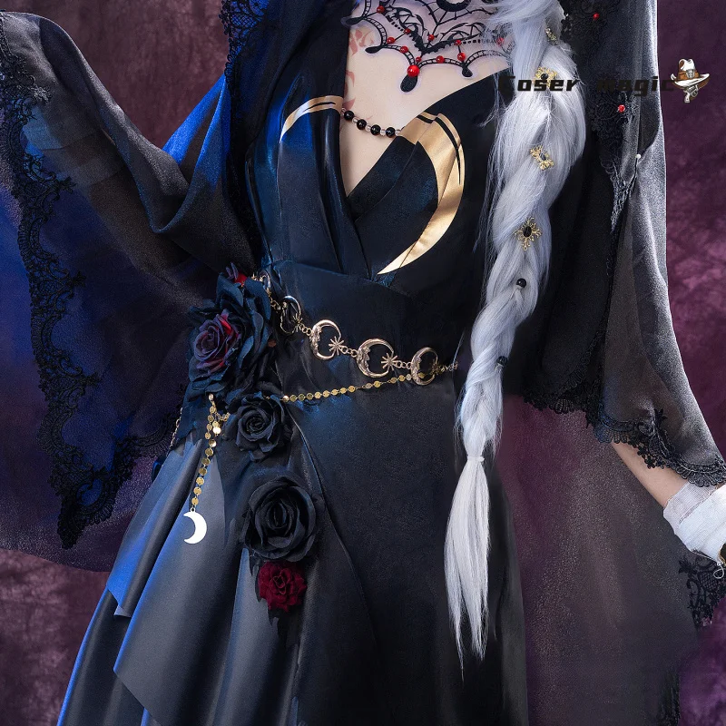 Irelia H Store Anime Reverse:1999 Semmelweis Strój Cosplay, wachlarz serca Semmelweis, seksowna sukienka dla kobiet