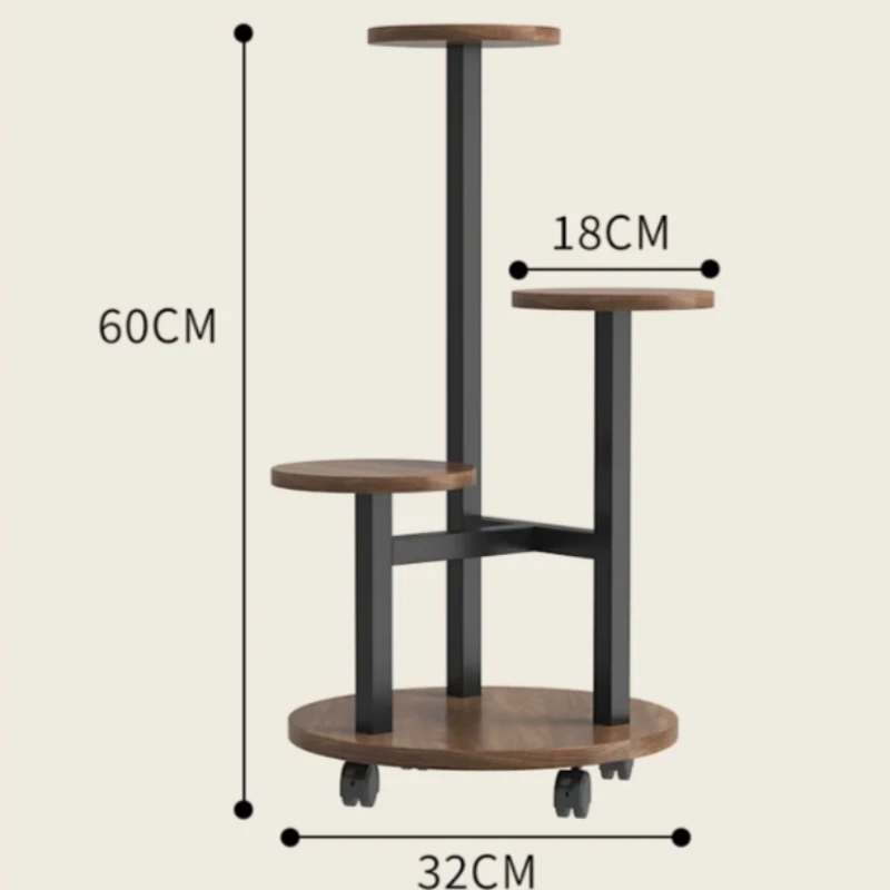 Bar Tomato Plant Stands Indoor Flower Display Holder Plant Shelf Wall Market Soporte Para Plantas Mid Century Furniture