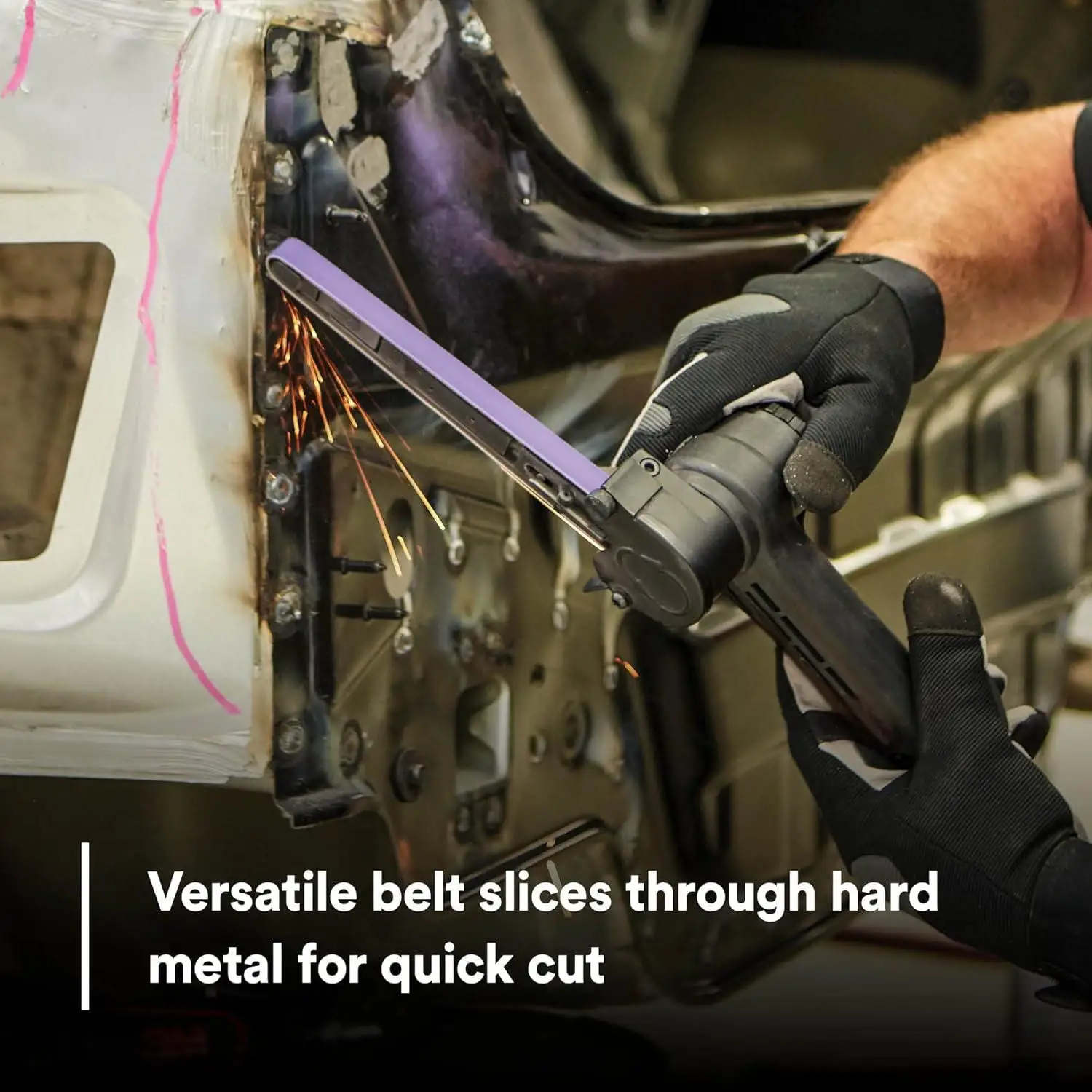 مجموعة أحزمة صنفرة ملونة مكونة من 16 قطعة، 0.5*12 بوصة (13*305 مم)، 80-3000 حصى لكل اثنين، لصنفرة الأثاث ومشاريع DIY. #6