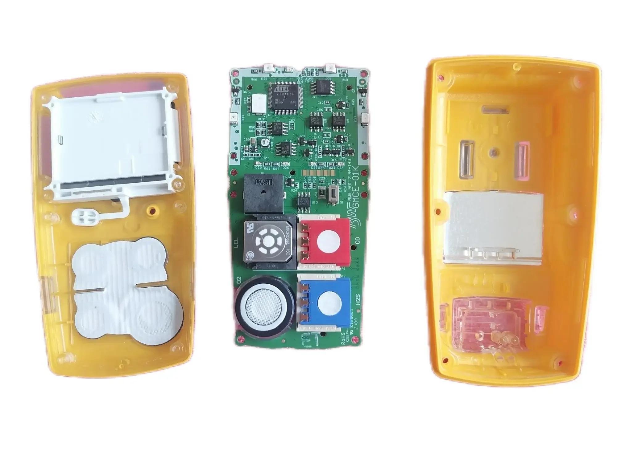 Detector multigás BW Monitora simultânea para gases, incluindo O2 H2S e detector de vazamento de gás de combustíveis