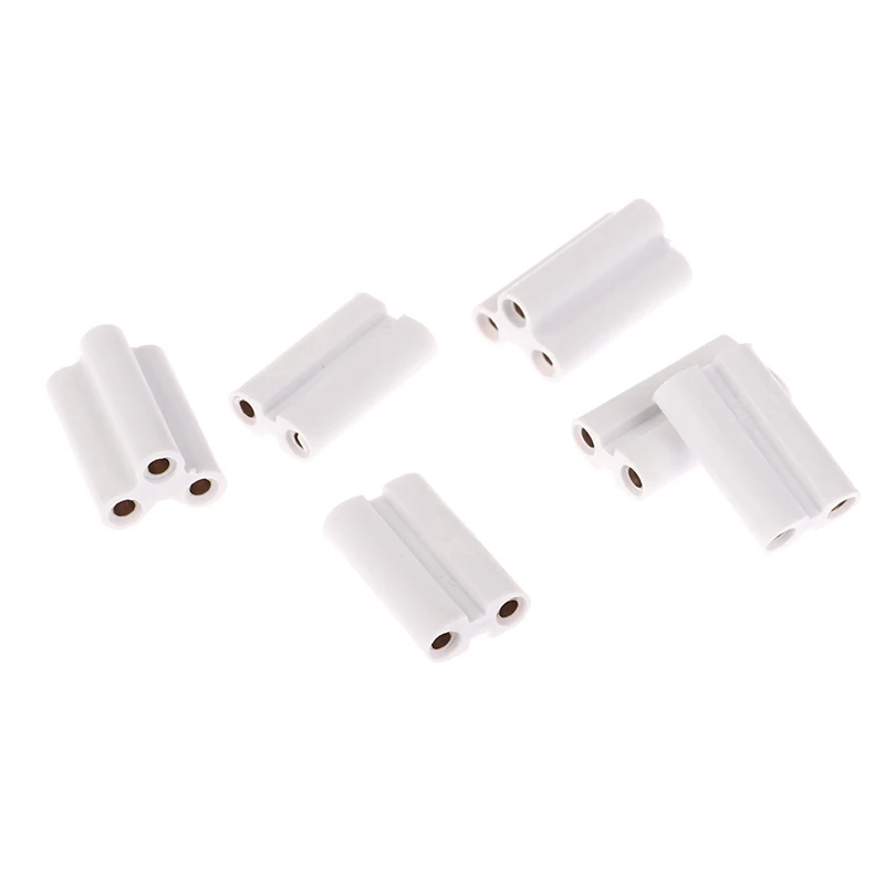 10Pcs Led Light And Fluorescent Connector Seamless Joint Unit Be Used In T5 T8 Tube Lamp 2 Pins 3 Pins Connectors Joints