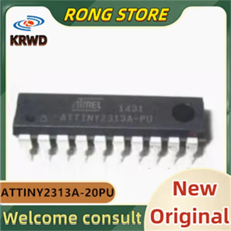 

5 шт. ATTINY2313A-20PU новый и оригинальный чип IC DIP20 ATTINY2313-20PU ATTINY2313-20P ATTINY2313-20 ATTINY2313
