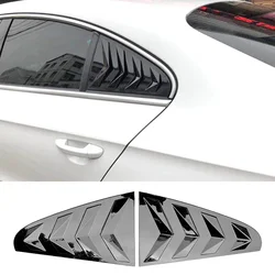 Quarter Side Window Louver Scoop Cover Vent Carbon Surface Spoiler Decorative Accessories for VW ARTEON Passat CC 2009 - 2018