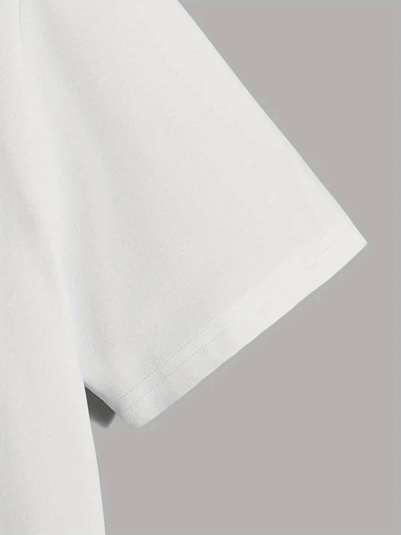 "Choose" Pattern, Men's Casual Slightly Stretch Crew Neck Graphic Tee, Male Clothes For Summer