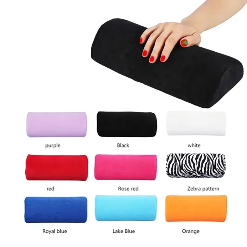 6 Colors Soft Hand Rest for Nail Arm Pillow Stand Manicure Table Mat Cushion Palm Rest Sponge Holder Desk Profesosional Tool