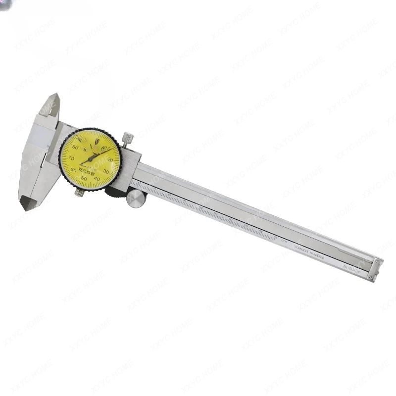 150mm 6 Inch Precision Dial Caliper Dial Vernier Caliper Micrometer Gauge Dial Caliper 0.01mm