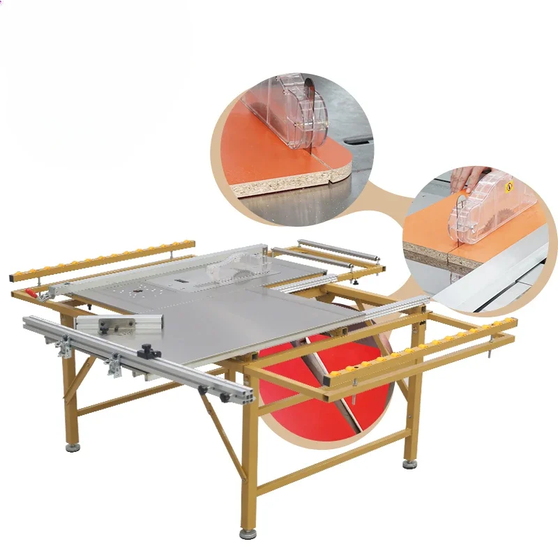 Sliding Table Saw Arm Precision Sliding Table Saw  Cutting Machine Sliding Table Panel Saw