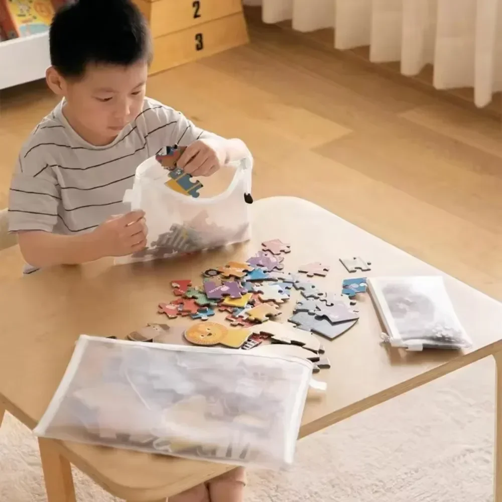 กระเป๋าซิป A4/A5/A6ตาข่ายกระเป๋าใส่เอกสารซิปกันน้ำโฟลเดอร์แฟ้มโรงเรียนสำนักงานกล่องดินสอกระเป๋าเก็บเครื่องสำอาง3ชิ้น