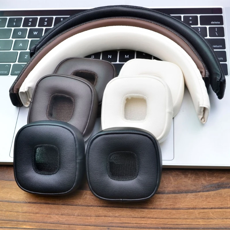 Ersatz-Ohrpolster, Ohrpolster, Kopfband für Marshall Major V 5, kabellose On-Ear-Kopfhörer, weiches Protein-Ohrpolster aus Memory-Schaum